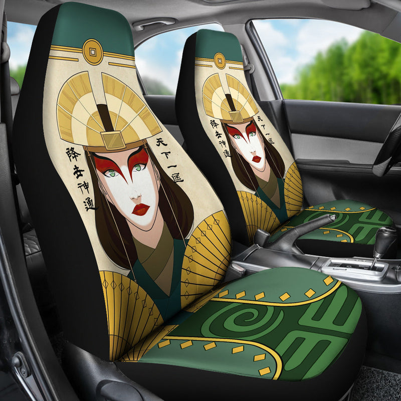 Kyoshi Avatar Last Airbender Premium Custom Car Seat Covers Decor Protectors