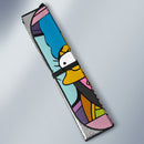 Funny Simpsons Family Driving Car Auto Sunshades