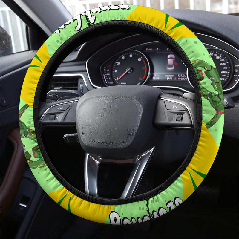 Rayquaza Pokemon Steering Wheel Cover