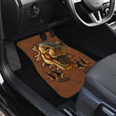 T-rex Get In Shit Down And Hold On Dinosaur Car Floor Mats