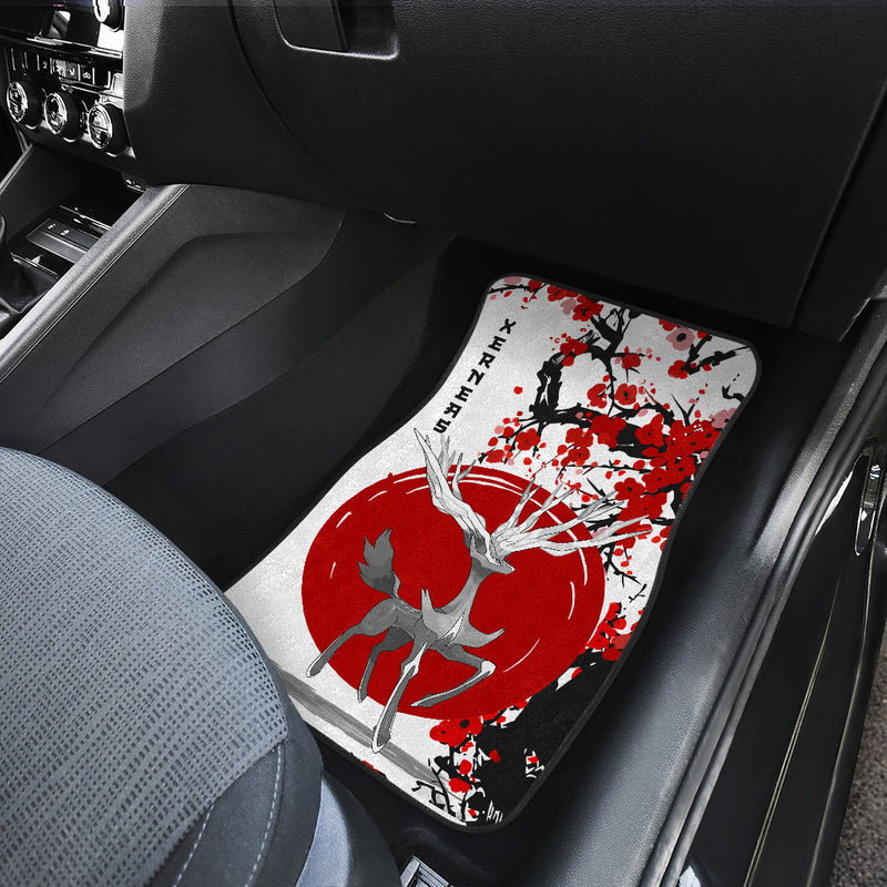 Xerneas Pokemon Japan Style Car Floor Mats