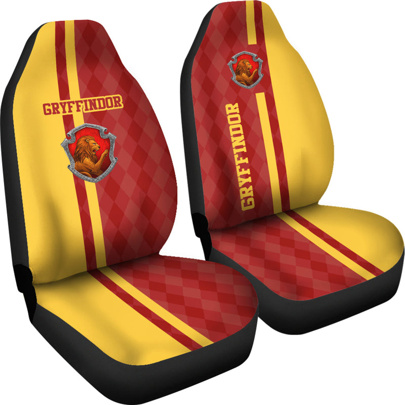 Gryffindor Harry Potter Premium Custom Car Seat Covers Decor Protectors