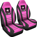 US ARMY Pink Premium Custom Car Seat Covers Decor Protectors