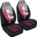 Get In Sit Down Zip Cheshire Cat Premium Custom Car Seat Covers Decor Protectors