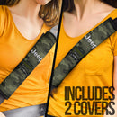 Green Jeep Camouflage Car Seat Belt Cover Custom Car Accessories