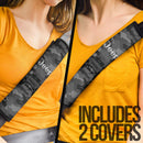 Grey Jeep Camouflage Car Seat Belt Cover Custom Car Accessories