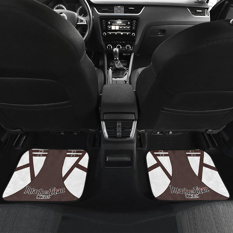 Attack on Titan Uniform Anime Car Floor Mats