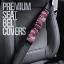 Pink Jeep Camouflage Car Seat Belt Cover Custom Car Accessories