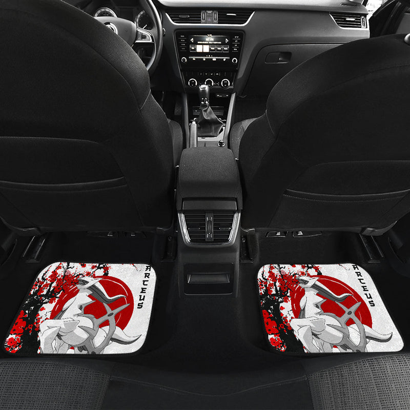 Arceus Pokemon Japan Style Car Floor Mats