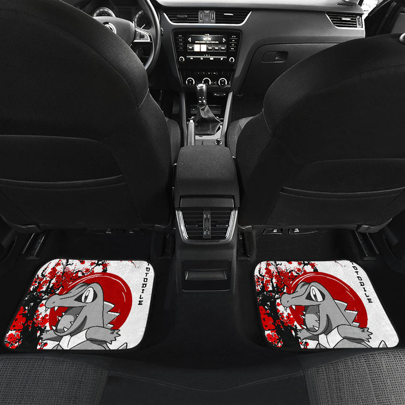 Totodile Pokemon Japan Style Car Floor Mats