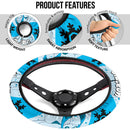 Glaceon Pokemon Steering Wheel Cover