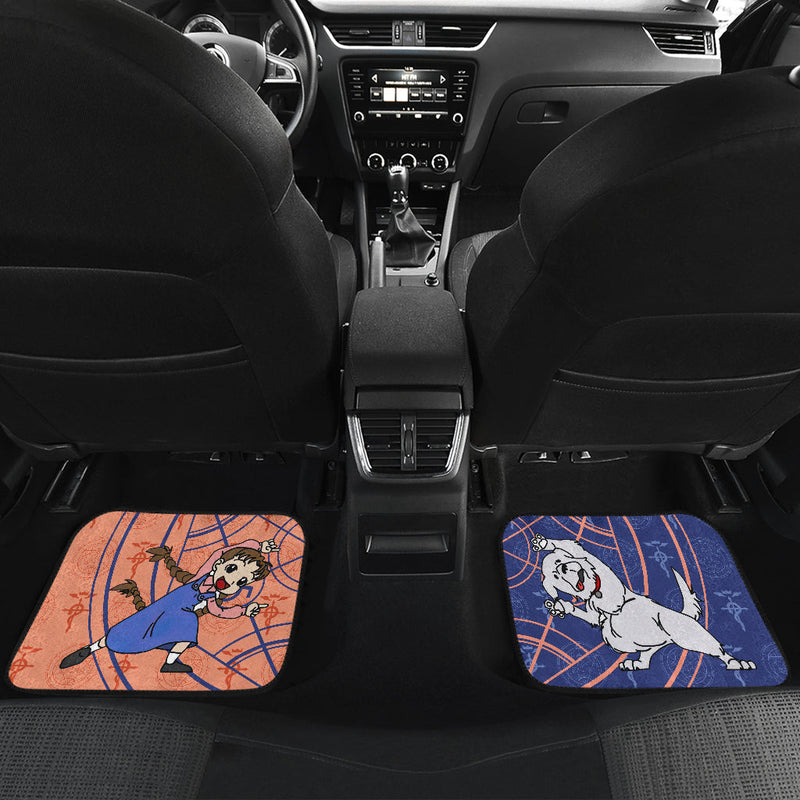 Chimera Nina Fullmetal Alchemist Premium Custom Anime Car Floor Mats