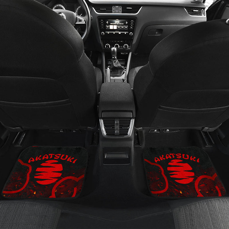 Akatsuki Anime Car Floor Mats