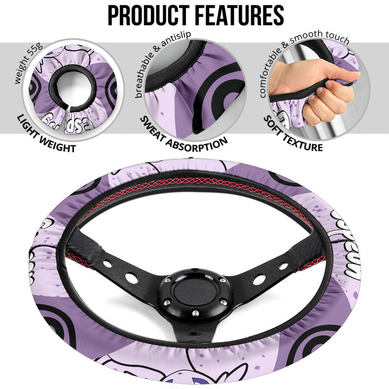 Espeon Pokemon Steering Wheel Cover