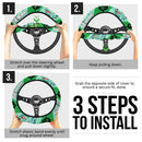 Bulbasaur Premium Car Steering Wheel Cover