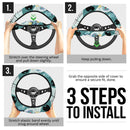 Vaporeon Pokemon Steering Wheel Cover