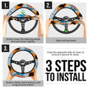 Mudkip Pokemon Steering Wheel Cover