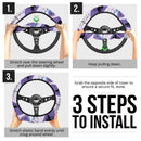 Suicune Pokemon Steering Wheel Cover