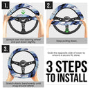 Lugia Pokemon Steering Wheel Cover