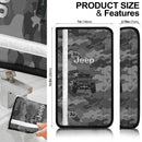 Grey Jeep Camouflage Car Seat Belt Cover Custom Car Accessories