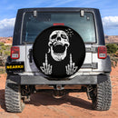Halloween Funny Skull Car Spare Tire Cover