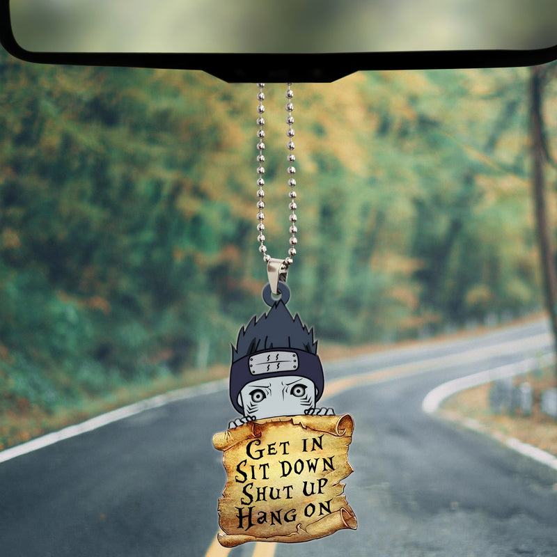 Get In Sit Down Shut Up Hang On Naruto Anime 2 Car Ornament Custom Car Accessories Decorations