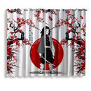 Giyuu Demon Slayer Anime Japan Style Window Curtain