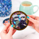 Gojo Vs Kakashi Stained Glass Drink Coasters