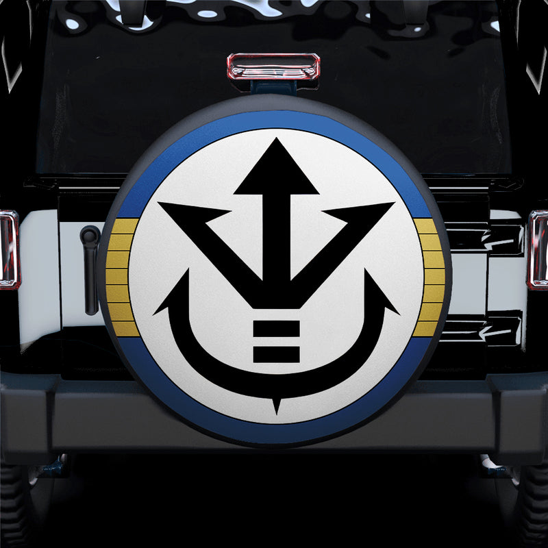 Vegeta Symbol Dragon Ball Anime Car Spare Tire Covers Gift For Campers