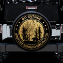 Go Outside Bear Car Spare Tire Cover