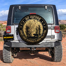 Go Outside Bear Car Spare Tire Cover