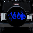 Halloween Jeep Blue Car Spare Tire Cover