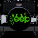 Halloween Jeep Green Car Spare Tire Cover