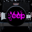 Halloween Jeep Pink Car Spare Tire Cover