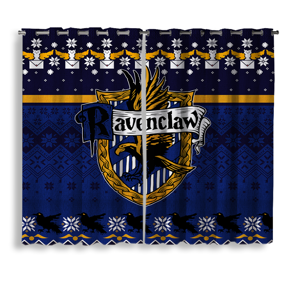 Harry Potter Ravenclaw 1 Christmas Window Curtain