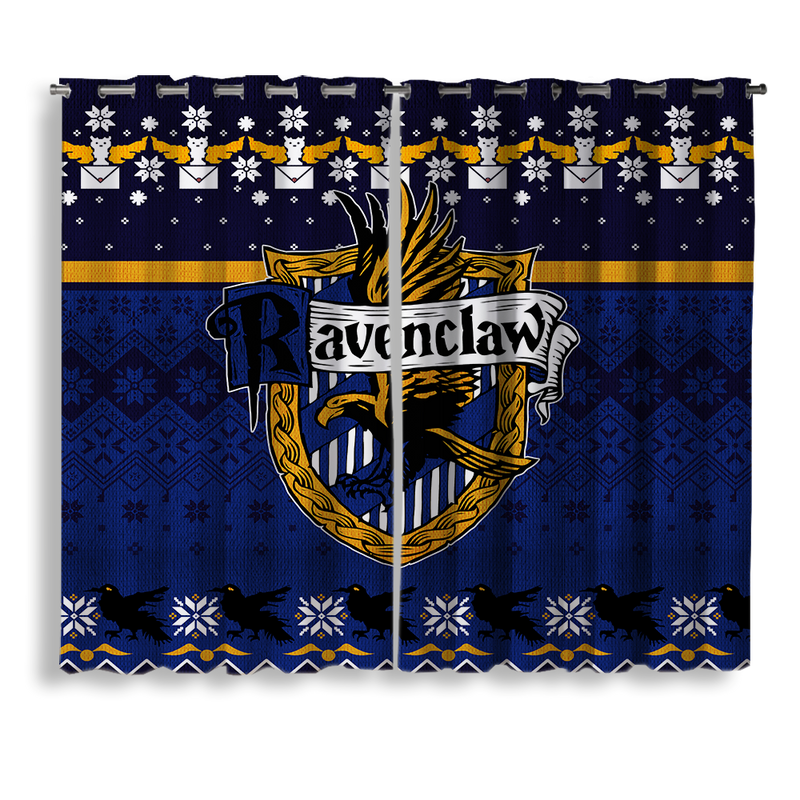 Harry Potter Ravenclaw 1 Christmas Window Curtain