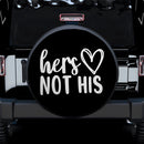 Her Love Not His Car Spare Tire Cover