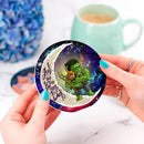 Hulk And Loki Love You To The Moon Galaxy Ceramic Drink Coasters