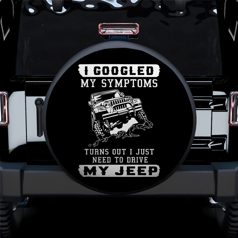 I Google My Jeep Car Spare Tire Cover