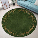 Lord Of The Rings Round Rug
