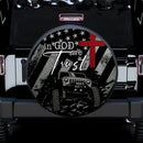 US In God We Trust Jeep Car Spare Tire Cover