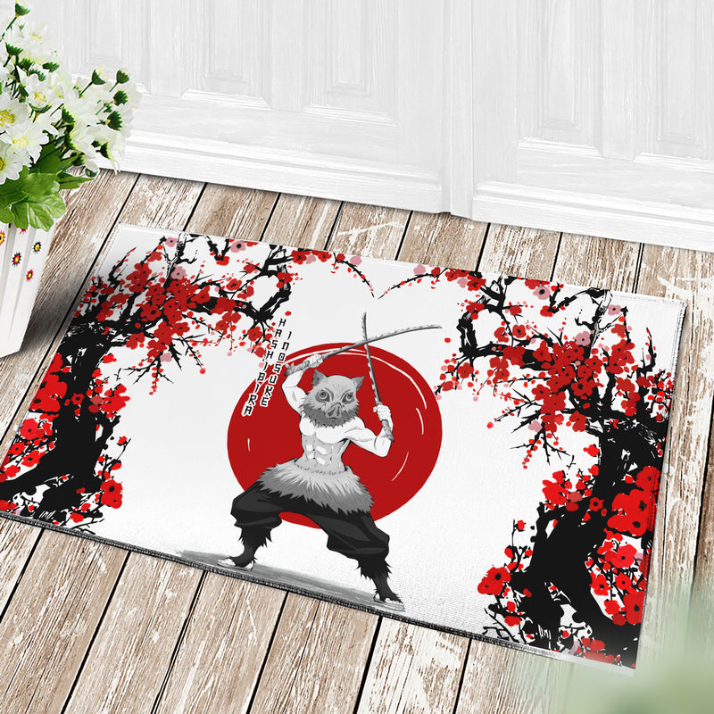 Inosuke Demon Slayer Japan Doormat Home Decor