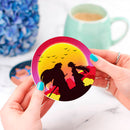 Inuyahsa Sunset Ceramic Drink Coasters