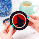Itachi Magekyo Sharingan Ceramic Drink Coasters
