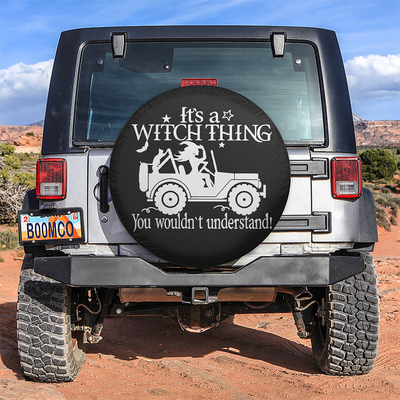 It Is A Witch Thing Jeep Car Spare Tire Covers Gift For Campers