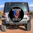 I Was One Of The Sheep Jeep Skull Car Spare Tire Cover