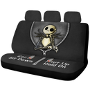 Jack Skellington Nightmare Christmas Get In Sit Down Car Back Seat Covers
