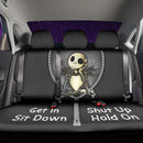 Jack Skellington Nightmare Christmas Get In Sit Down Car Back Seat Covers