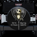 Jack Skellington Nightmare Christmas Get In Sit Down Jeep Car Spare Tire Cover