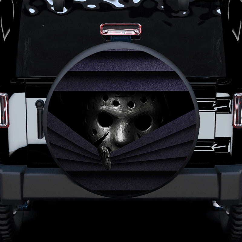 Jason Voorhees Horror Hide Car Spare Tire Cover